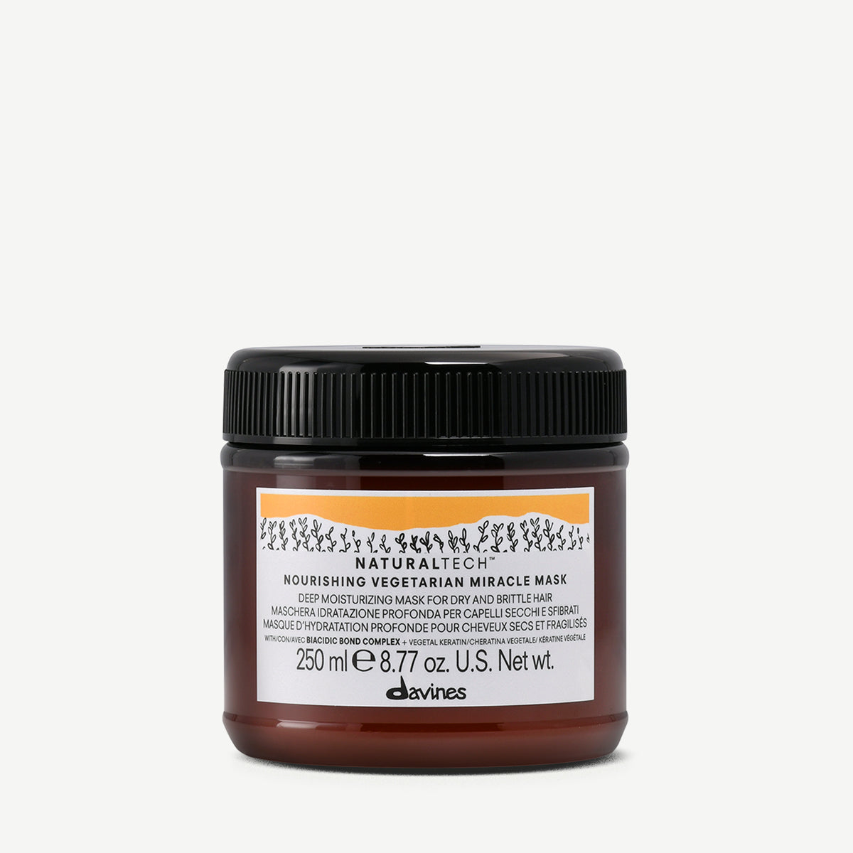 Davines NaturalTech Nourishing Vegetarian Miracle Mask滋養奇蹟髮膜 250ml - MAU LEI HAIR PRODUCT
