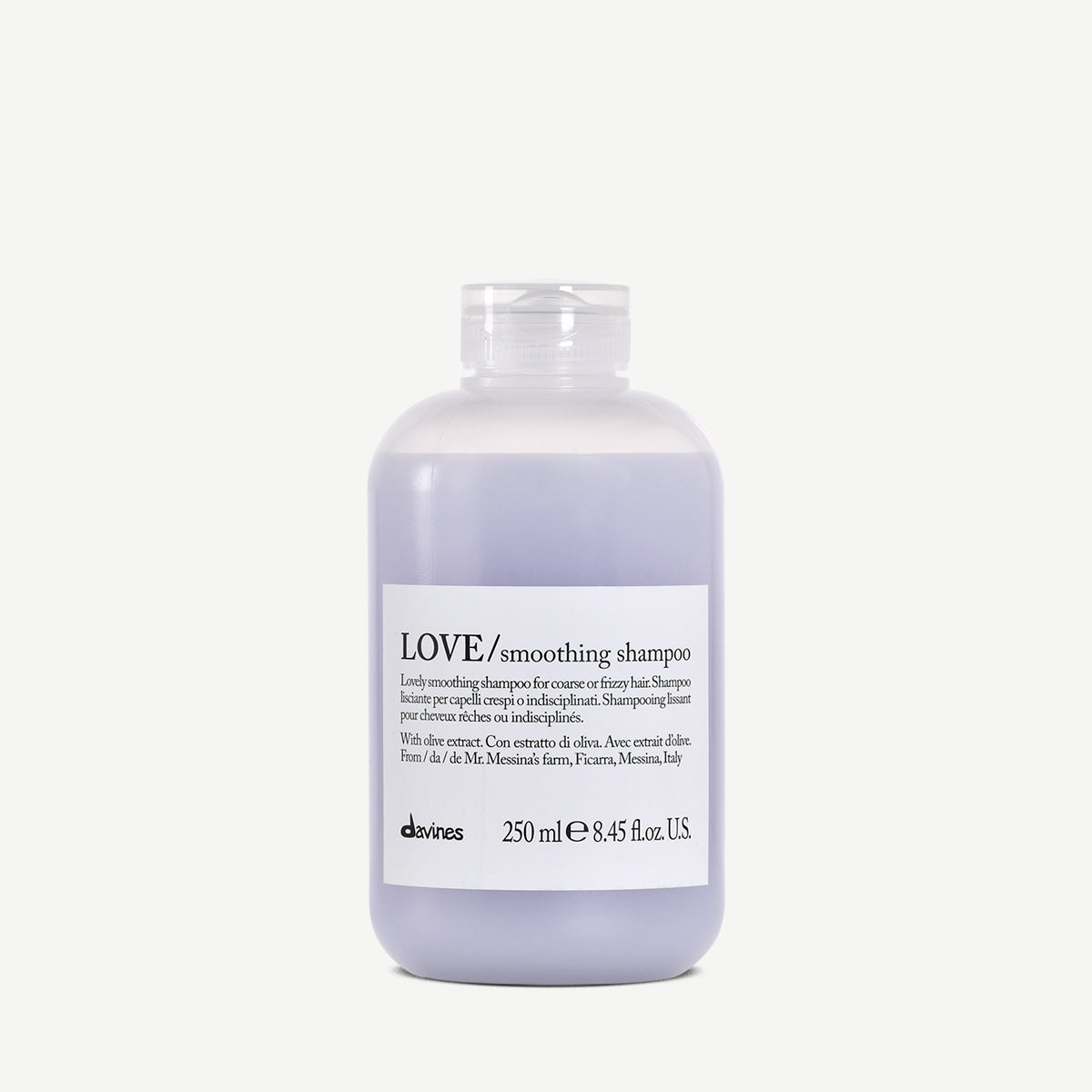 Davines Love Smoothing Shampoo 適合粗糙或捲曲洗頭水 250ml - MAU LEI HAIR PRODUCT