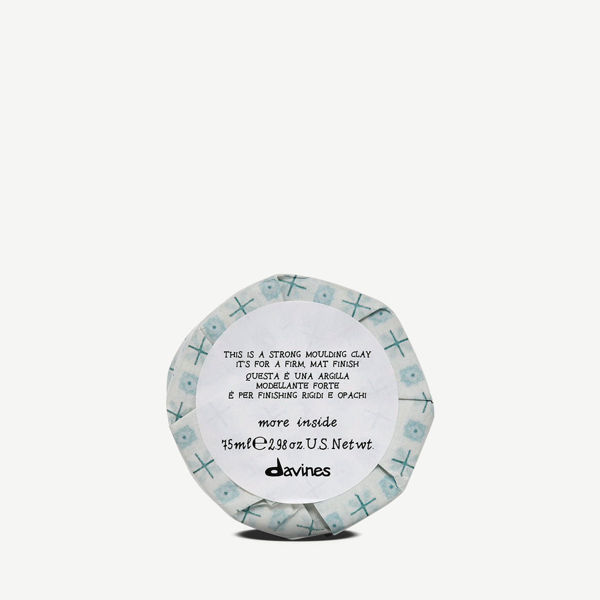 Davines MI Strong Moulding Caly 啞色特強髮泥 - 75ml - MAU LEI HAIR PRODUCT
