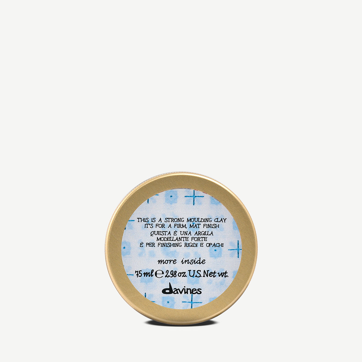 Davines MI Strong Moulding Caly 啞色特強髮泥 - 75ml - MAU LEI HAIR PRODUCT